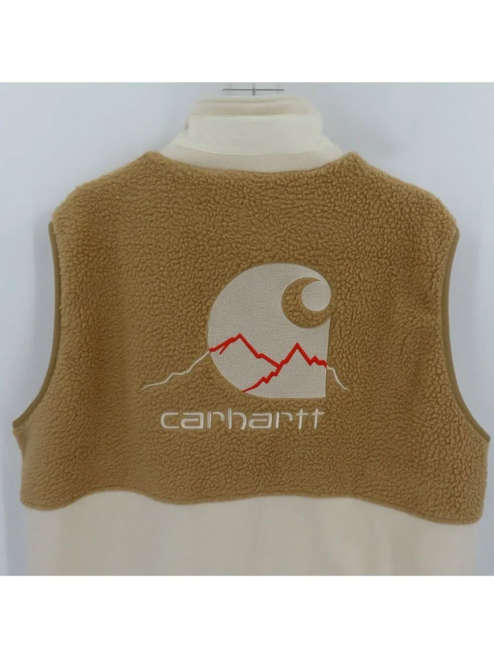 NEW Carhartt Men Large LG WIP Pinnacle Vest Wax Dusty Hamilton Brown A212051